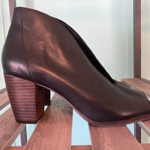 Lucky Brand Open Toe Booties